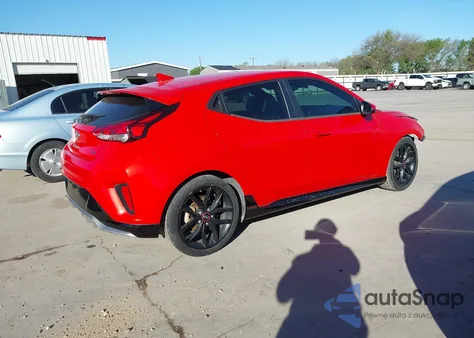 2020 Hyundai Veloster from USA, damaged, VIN KMHTH6AB7LU031134